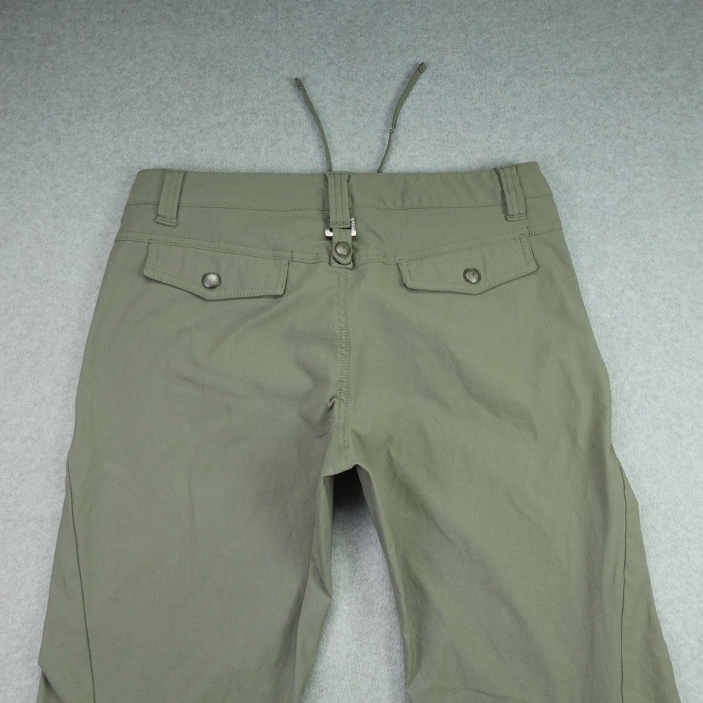 Athleta Pants Womens 8 Green Cargo Hiking Outdoor Straight Leg - Picture 3 of 16